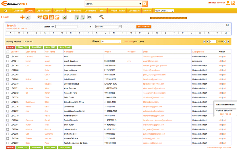 CRM for Education Institutes screenshot 1